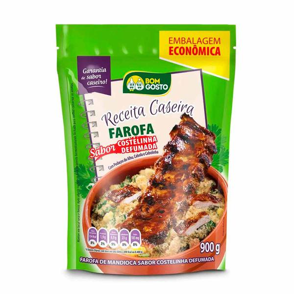 Farofa ZANA Emb Econom  Pct 900g Costelinha Defumada