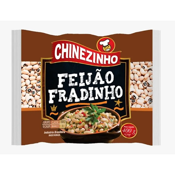 Feijao Fradinho T3 Chinezinho Pct 400g
