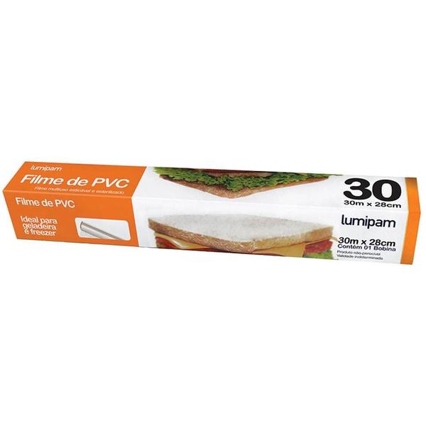 Filme Pvc Lumipam 28Cm Emb 30m