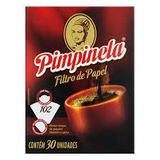 Filtro Papel Pimpinela 102 Cx 30un