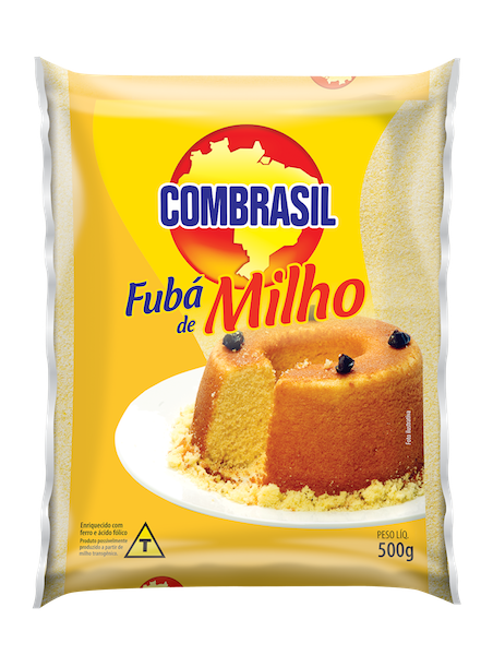 Fuba Milho Combrasil Pct 500g