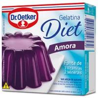 Gelatina Po Dr Oetker Diet Cx 12g Amora