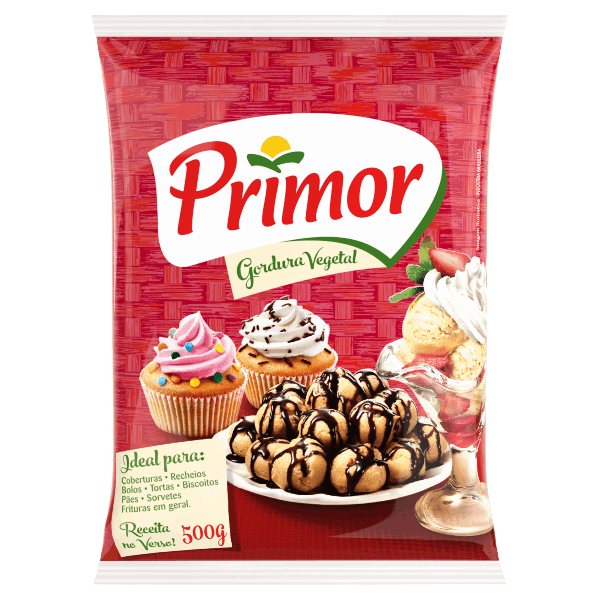 Gordura Veg Hidrogenada Primor Pct 500g