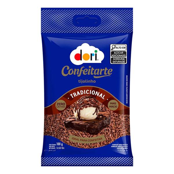 Granulado Tijolinho Dori Pct 100g Chocolate