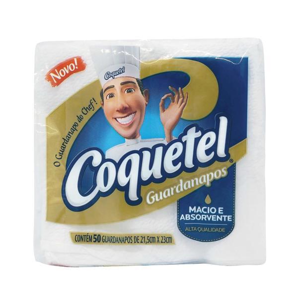 Guardanapo Papel Fs Coquetel 22X23Cm Bco Pct 50un