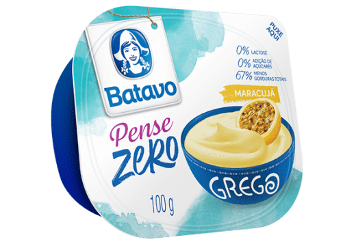 Iog Batavo Grego Pense Zero Pt 100g Maracuja