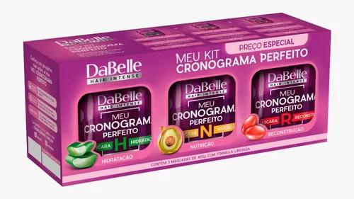Kit 3 Mascara Cap Dabelle  1200g Crono Perfeito