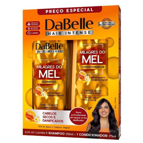Kit Cap Sh+Co Dabelle Cx 450ml Milagres Do Mel