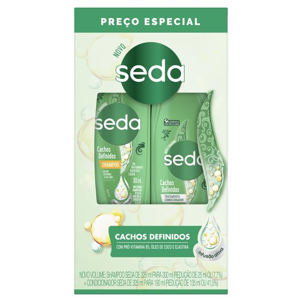 Kit Cap Sh+Co Seda  490ml Cachos Definidos