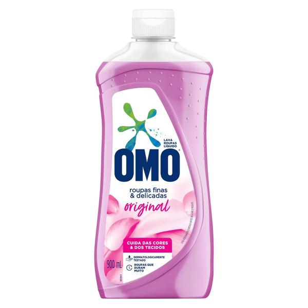 Lava Roupa Liq Omo Delicadas Fr 900ml Finas E Delicadas