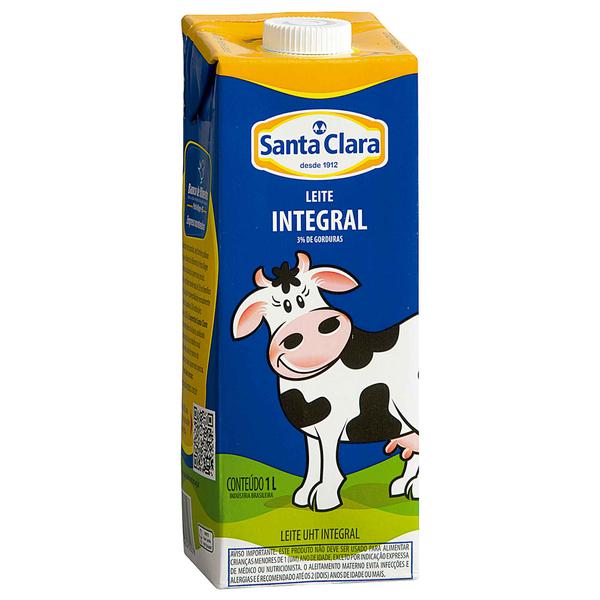 Leite Lv Uht Santa Clara Tp 1lt Integral <<< INATIVO >>>