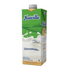 Leite Uht Natville Tp Semi Desnatado 1lt