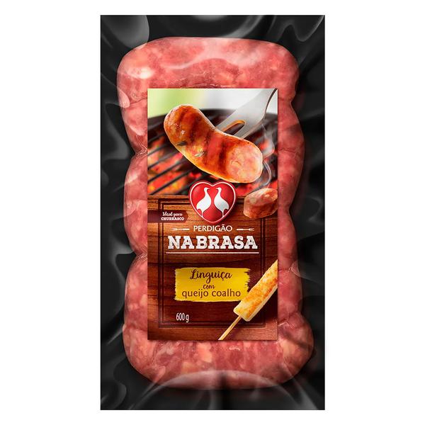 Linguica Toscana Nabrasa Perdigao Pct 600g Queijo Coalho