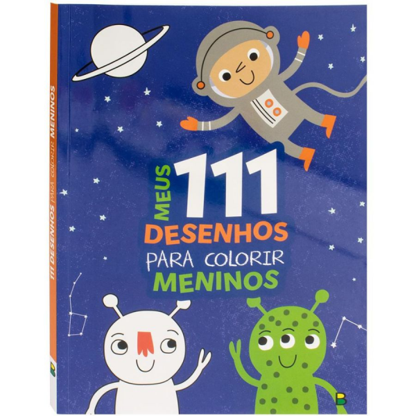 Livro Para Colorir Meus 111 Desenhos Meninos 1167600