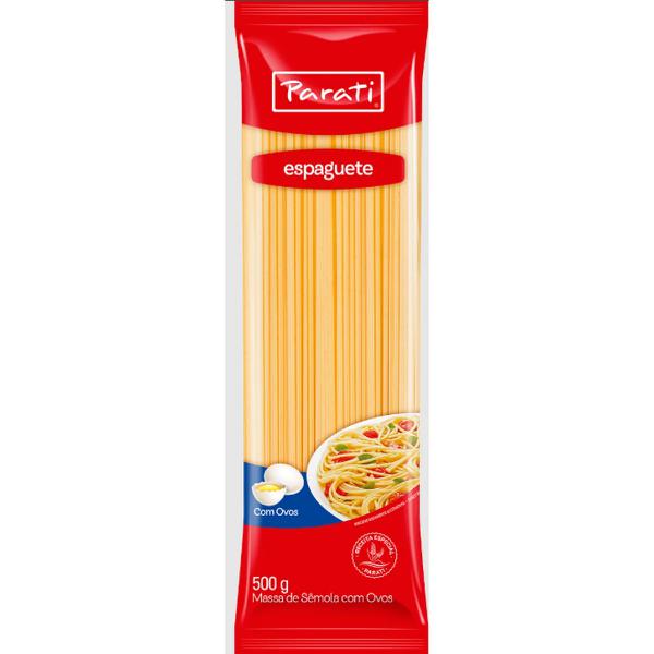 Macarrao Ovo Parati Pct 400g Espaguete