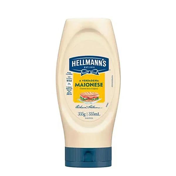 Maionese Hellmanns Reg Sqz 335g