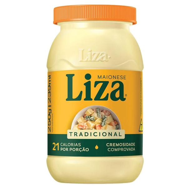 Maionese Liza Trad Pt 444g