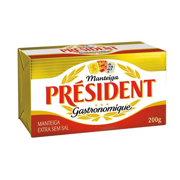Manteiga President S/Sal Table 200g