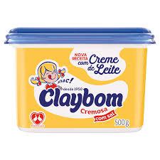 Margarina Veg Claybom Cremosa C/Sal Pt 500g