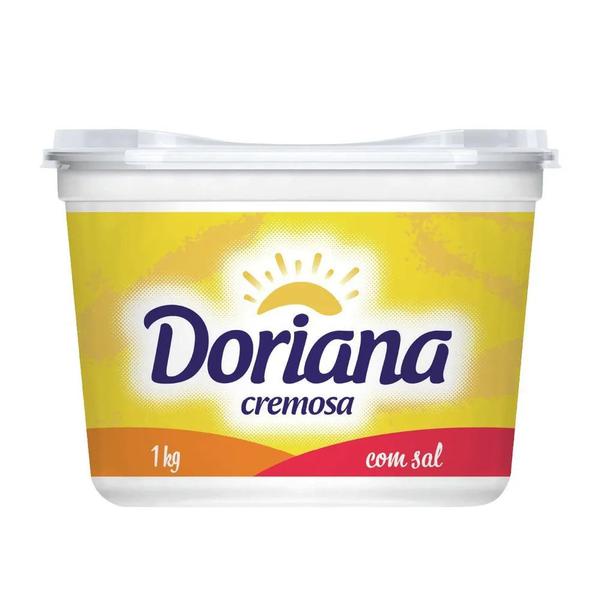 Margarina Veg Doriana Cremosa C/Sal Pt 1kg
