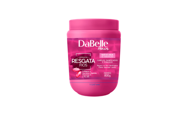 Mascara Cap Dabelle Pt 800g Resgata Fios
