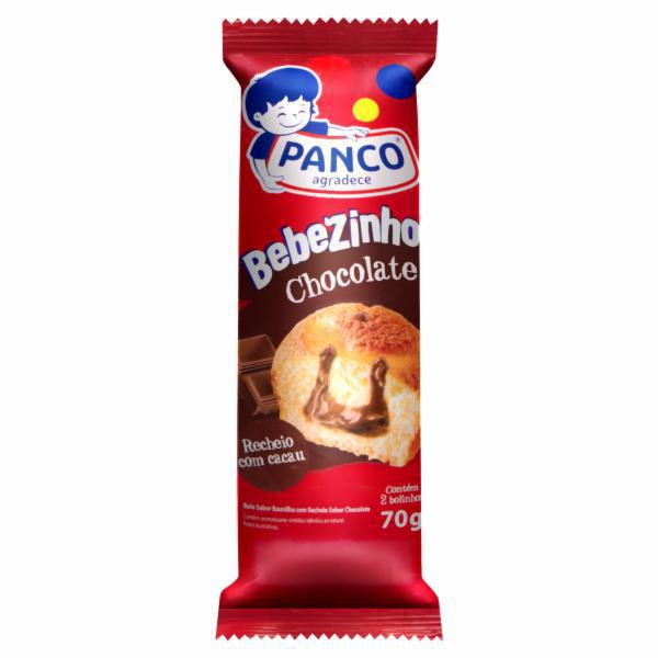 Mini Bolo Ind Bebezinho 2Un Pct 70g Choc