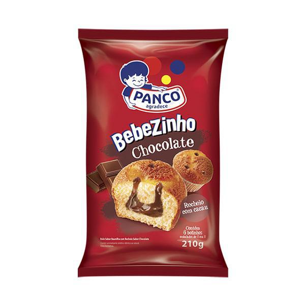 Mini Bolo Ind Bebezinho 6Un Pct 210g Choc