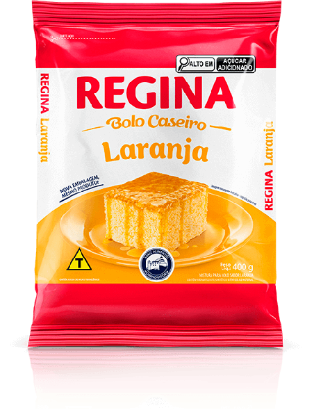 Mist Bolo Regina Tradicional 400g Laranja