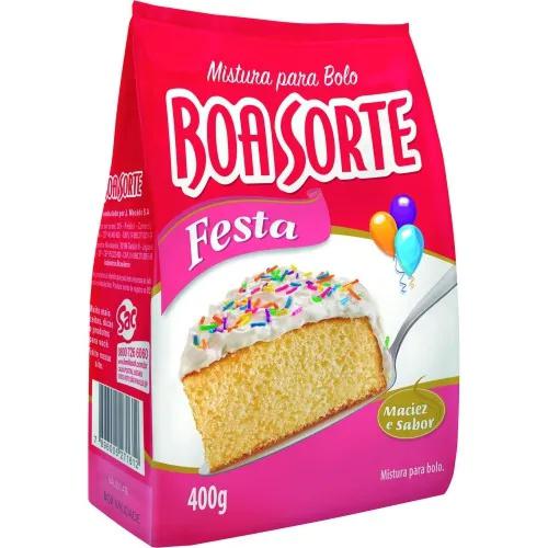 Mistura Bolo Boa Sorte Cla Pct 400g Festa