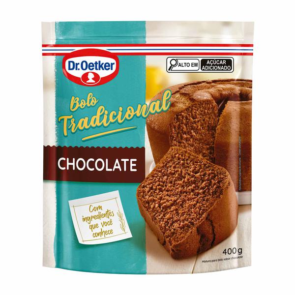 Mistura Bolo Escura Dr Oetker Pct 400g Chocolate <<< INATIVO >>>