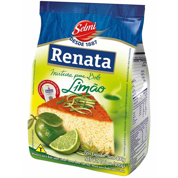 Mistura Bolo Renata Cla Pct 400g Limao