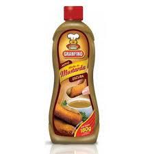 Mostarda Granfino Escura Fr 180g