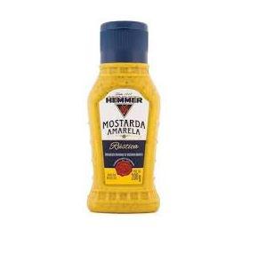 Mostarda Rustica Hemmer Sqz 200g Amarela