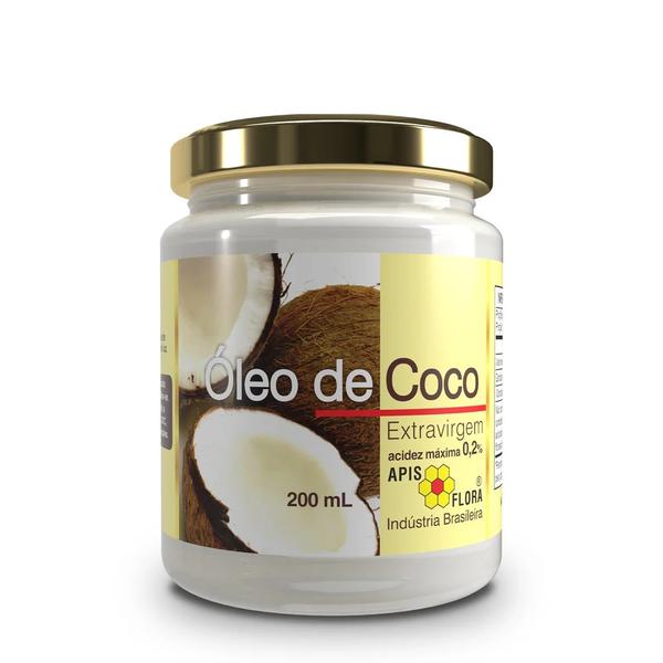 Oleo Coco Extra Virgem Apiario da Serra Fr 200ml