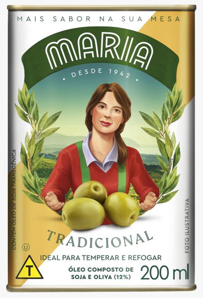 Oleo Composto Maria Trad Lt 200ml Trad