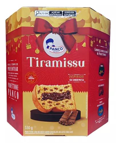 Panettone Gourmet Panco 550g Tiramissu <<< INATIVO >>>