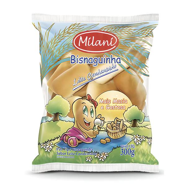 Pao Bisnaguinha Leite Milani 250g