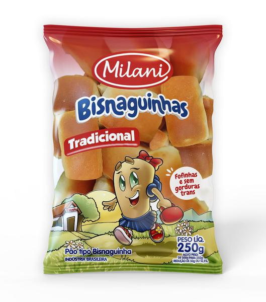 Pao Bisnaguinha Trad Milani 250g