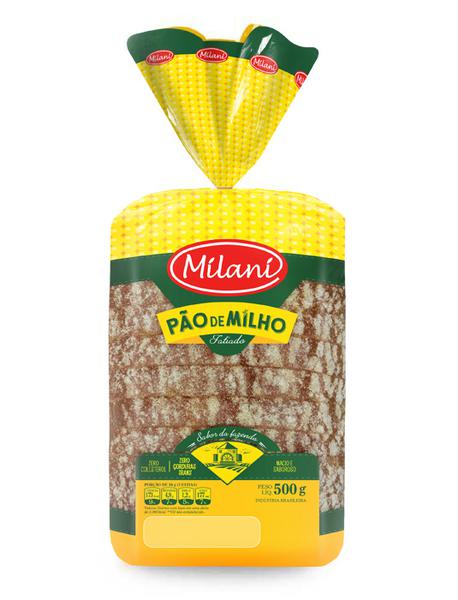 Pao de Milho Milani 500g