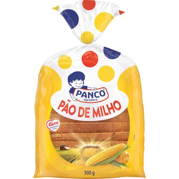 Pao Ind Panco Milho Pct 500g