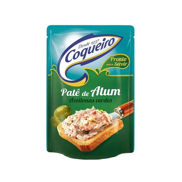 Pate De Atum Coqueiro Sh 170g Azeitona