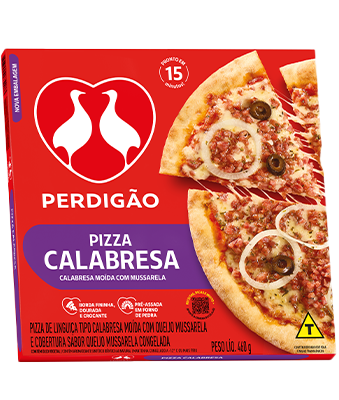 Pizza Pronta Cg Perdigao Cx 460g Calabresa