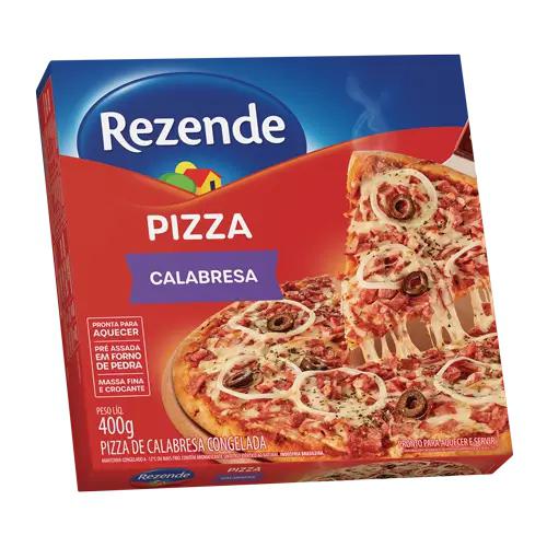 Pizza Pronta Cg Rezende Cx 400g Calabresa
