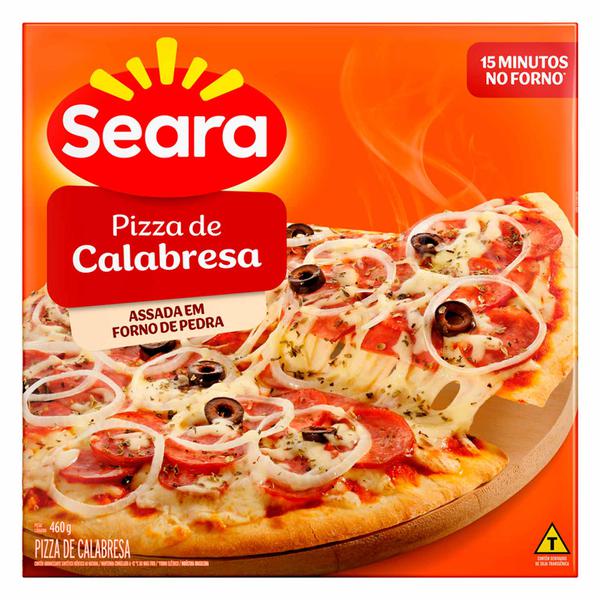 Pizza Pronta Cg Seara Cx 460g Calabresa