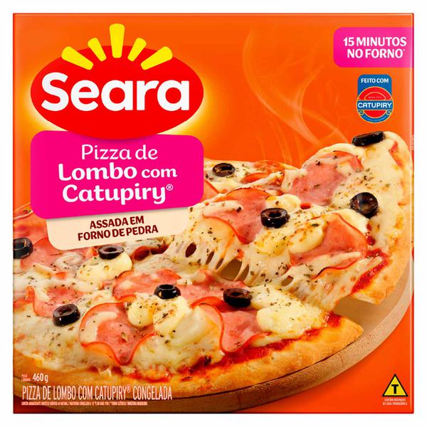 Pizza Pronta Cg Seara Cx 460g Lombo Catupiry