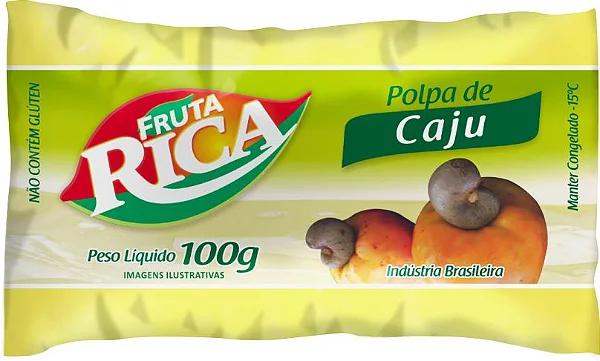 Polpa Fruta Cg  Pct 100g CAJU
