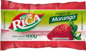 Polpa Fruta Cg Pct 400g Morango