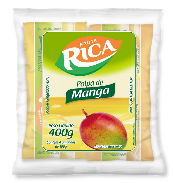 Polpa Fruta Cg Pct 400g Manga