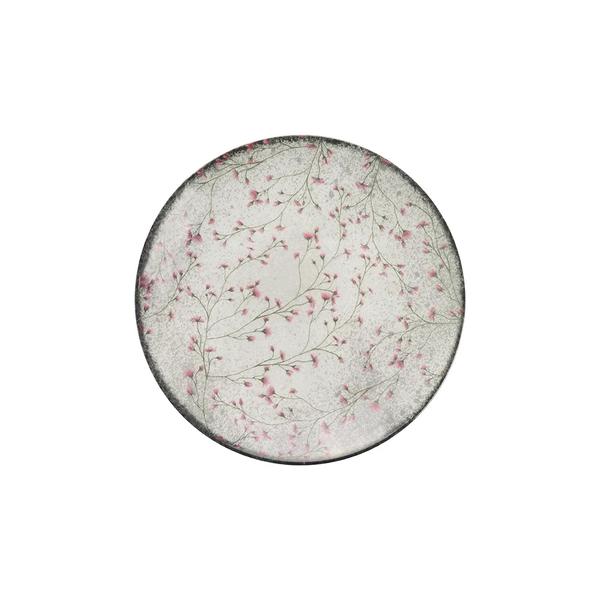 Prato Porcelana Sobremesa Floralis 19Cm Tramontina