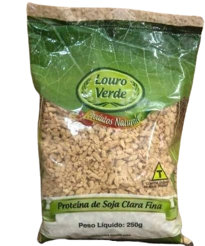 Proteina Soja Fina Louro Verde Pct 250g Clara